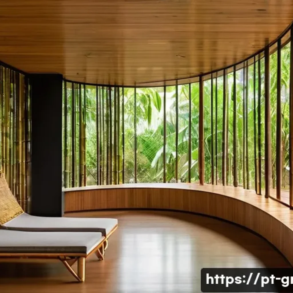 친환경 건축과 재활용 기술 - **Prompt for "Bambu: O Aço Verde" (Bamboo: The Green Steel):**
"A stunning, modern architectural...